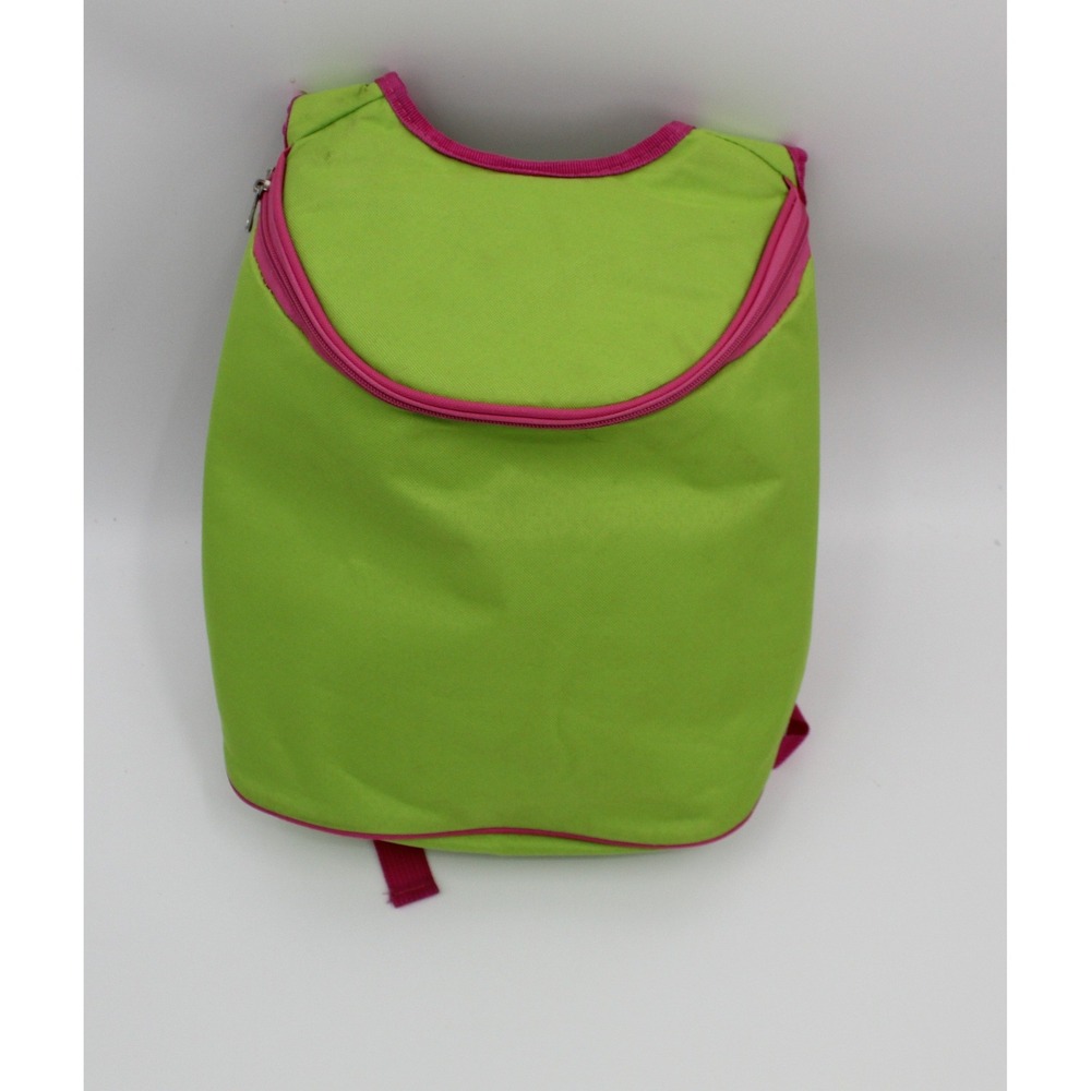 Buckhead Betties Insulated Backpack Cooler Bag Lime Green Pink Thermal Picnic